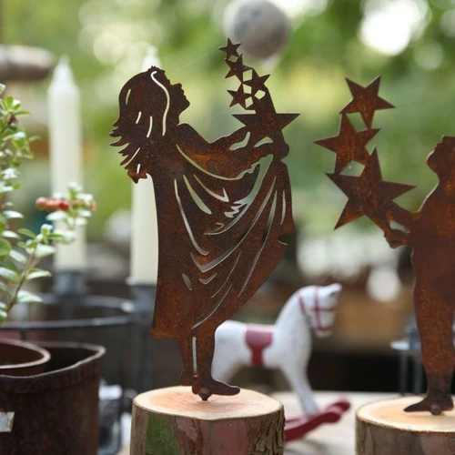 Rozsdás Csillagszórós lányka - 150mm