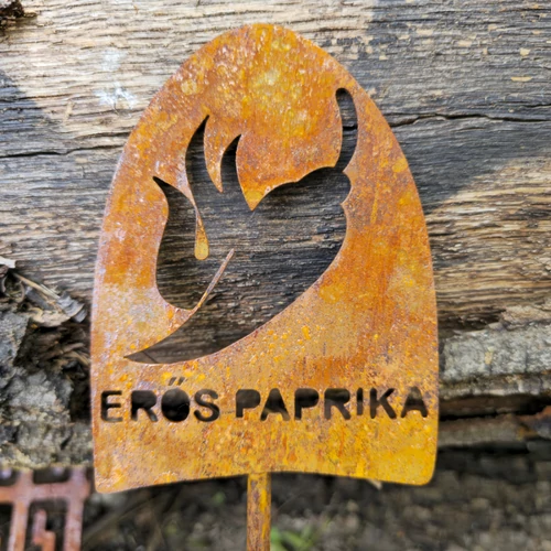 Erős paprika - Veteményes jelölőtábla