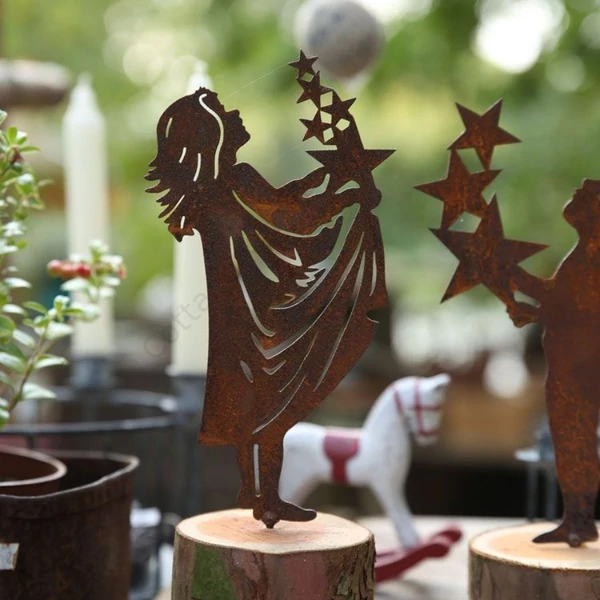 Rozsdás Csillagszórós lányka - 150mm