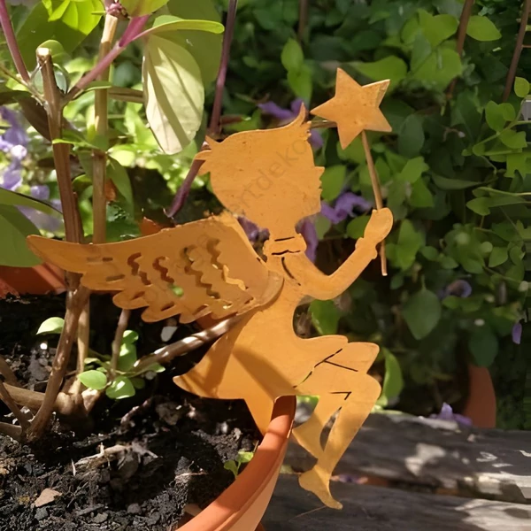 Rozsdás Manó fiú, varázspálcás -200mm