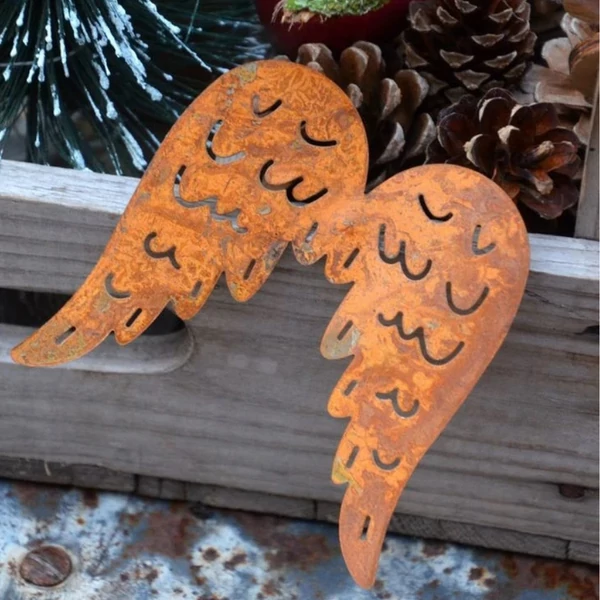 Rozsdás Angyalszrány - (150x150mm)