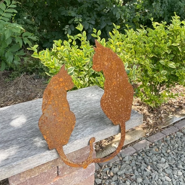 Üldögélő cica páros (szett)