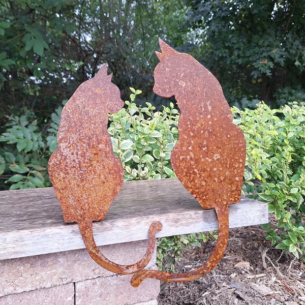 Üldögélő cica páros (szett)