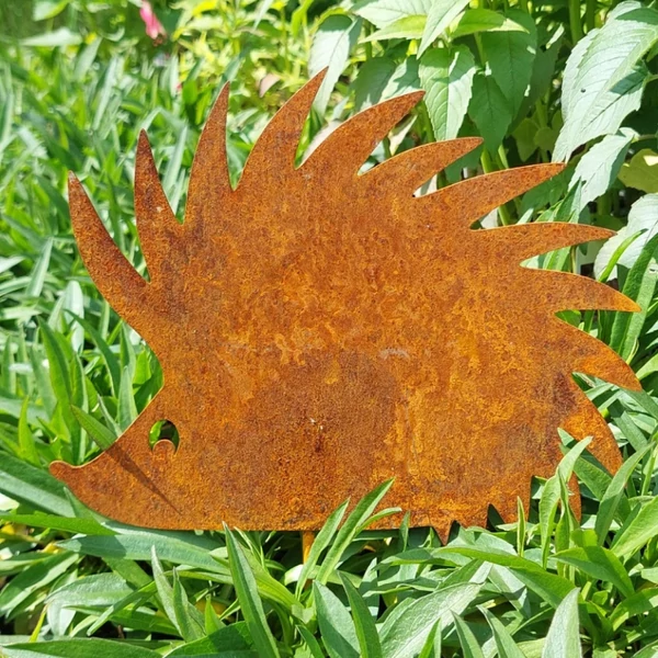 Tüskés sün sziluett