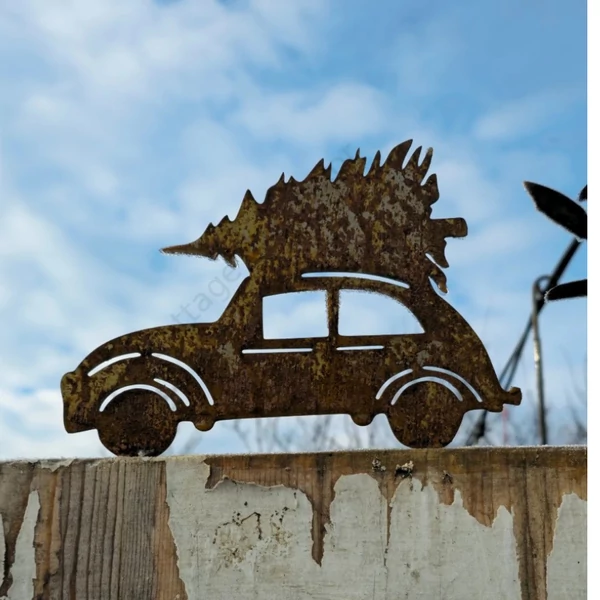 Fenyőfuvaros sziluett