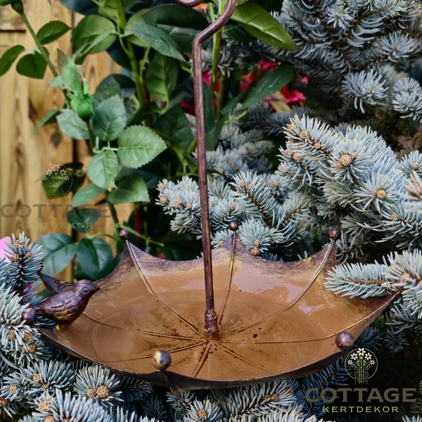 Esernyő madáritató és etető 