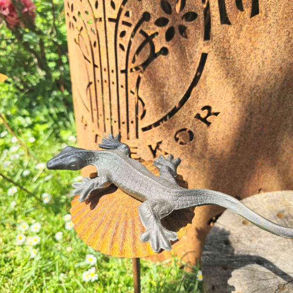 Öntöttvas Szénacél gyík