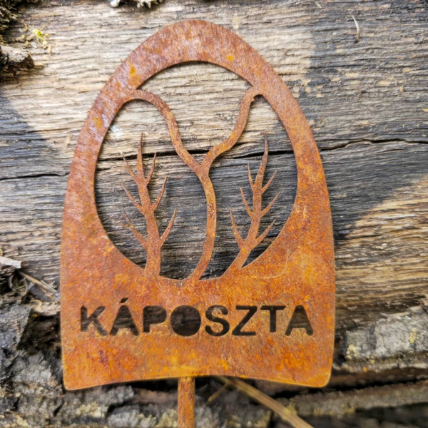 Káposzta -  Veteményes jelölőtába 