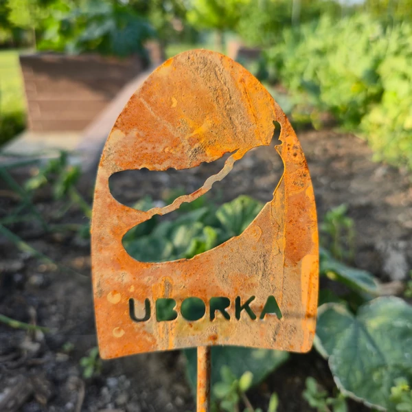 Uborka - Veteményes jelölőtábla